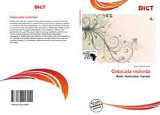 Couverture de Catocala violenta