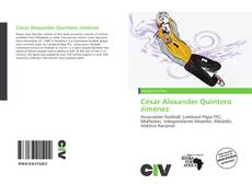 Portada del libro de César Alexander Quintero Jiménez