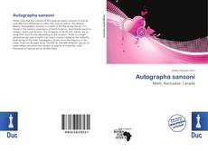 Buchcover von Autographa sansoni