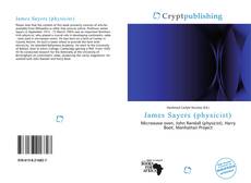 Обложка James Sayers (physicist)