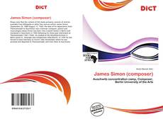 Couverture de James Simon (composer)