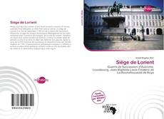 Bookcover of Siège de Lorient