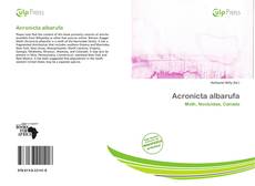 Couverture de Acronicta albarufa