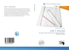 Capa do livro de John T. Rowland 