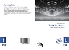 Buchcover von Acronicta hasta