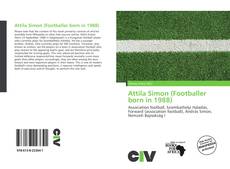 Portada del libro de Attila Simon (Footballer born in 1988)