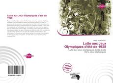 Bookcover of Lutte aux Jeux Olympiques d'été de 1928