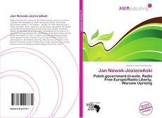 Jan Nowak-Jeziorański kitap kapağı