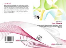 Buchcover von Jan Piwnik