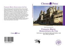 François-Marie-Bonaventure du Fou kitap kapağı
