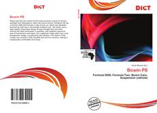 Bookcover of Bowin P8