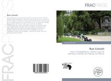 Rue Lincoln的封面