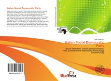 Bookcover of Italian Social Democratic Party