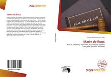 Capa do livro de Marie de Roux 