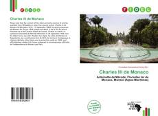 Buchcover von Charles III de Monaco