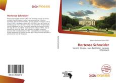 Borítókép a  Hortense Schneider - hoz