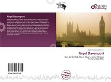 Capa do livro de Nigel Davenport 