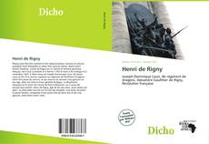 Couverture de Henri de Rigny