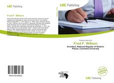 Copertina di Fred F. Willson