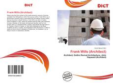 Buchcover von Frank Wills (Architect)