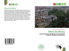 Buchcover von Villers-lès-Nancy