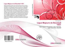 Portada del libro de Ligue Majeure de Baseball 1951