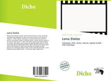 Copertina di Lena Stolze