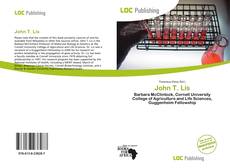 Portada del libro de John T. Lis