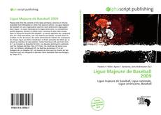 Bookcover of Ligue Majeure de Baseball 2009