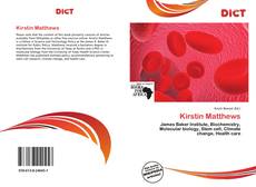 Couverture de Kirstin Matthews