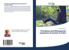 Capa do livro de Prevalence and Menopausal symptoms of women in India 