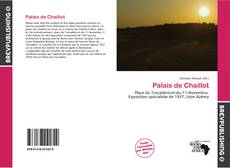 Buchcover von Palais de Chaillot