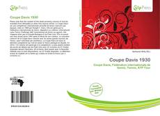 Couverture de Coupe Davis 1930