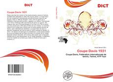 Couverture de Coupe Davis 1931