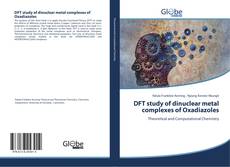 Bookcover of DFT study of dinuclear metal complexes of Oxadiazoles