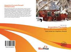 Couverture de Argentine Formula Renault Championship