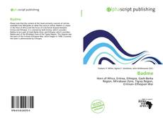 Badme kitap kapağı