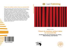 Capa do livro de César du meilleur acteur dans un second rôle 