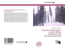 Buchcover von Formula Volkswagen South Africa Championship