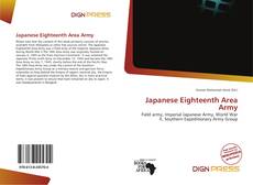 Portada del libro de Japanese Eighteenth Area Army