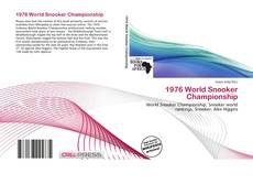 1976 World Snooker Championship的封面