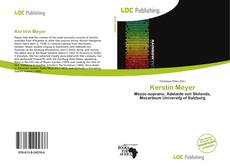 Kerstin Meyer kitap kapağı