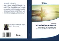 Capa do livro de Komunikasi Pariwisata Bali 