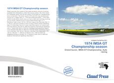 Couverture de 1974 IMSA GT Championship season