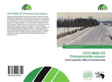 1975 IMSA GT Championship season的封面