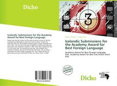 Buchcover von Icelandic Submissions for the Academy Award for Best Foreign Language