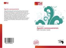 Buchcover von Agrotis vancouverensis