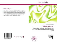 Buchcover von Mancini List
