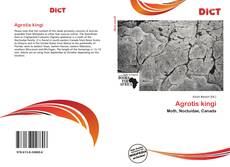 Buchcover von Agrotis kingi