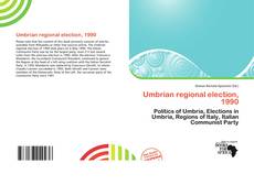 Umbrian regional election, 1990 kitap kapağı